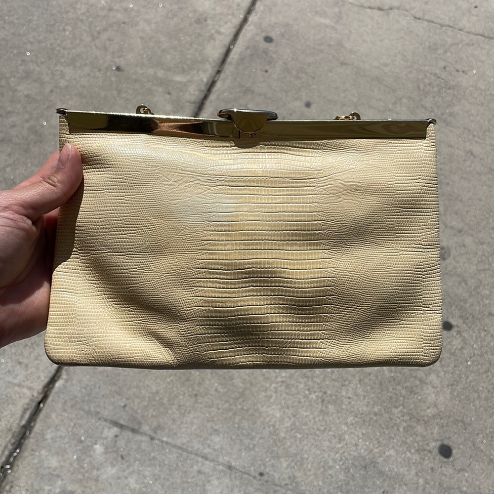Vintage Etra genuine leather
